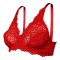 IFG Blossom Lace Bra, Red, 001