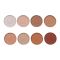 Muicin 3D Face Panette Contour Make Up Palette, 8-Pack