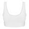 IFG Cotton Racer Back Top Bra, White