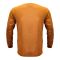 Basix Golden Brown Impression Embroidered Sweatshirt, For Men, MSS-604