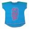 The Nest Winter Generic Girls Baggy T-Shirt, Light Blue, 12822