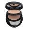 Muicin 3-In-1 Two Way Cake Color Control Compact Face Powder, 100 Fair