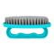 Multipurpose Plastic Washing Brush With Handle, Green, Ideal For Clothes, Sinks