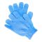 Bath Glove's Pair, Blue, 2-Pack