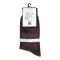 Knit Line Pure Woolen Socks, For Men, Brown