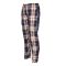 Basix Men's Midnight Blue Plaid Checks Trouser, MT-913