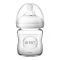 Avent Natural Wide Breast Shaped Glass Feeding Bottle, 120ml, SCF051/17