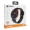 Zero Luna HD Display Golden With Black Strap Smart Watch