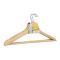 Hanger Wooden Set, Brown, 3-Pack