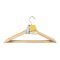 Hanger Wooden Set, Brown, 3-Pack