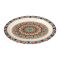 Sky Melamine Rice Dish, Small, Ajrak Print, Cultural Design, Durable Tableware