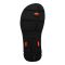 Bata Men's Casual Rubber Flip Flops, Red & Black, Comfortable Slip-On Flats For Home & Casual Wear, 8775332