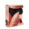 BLS Pamela Cotton Panty, Skin, Burgundy & Black, 3-Pack BLS1171