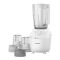 Philips 3000 Series Pro Blend System Blender, 450W, Plastic Jar, Blade Mill, Chopper, HR-2041/30