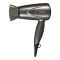 Beurer Hair Dryer, Compact Hair Dryer with Folding Function, 2 Heat & Blow Levels, 1300 Watts, Overheat Protection and Professional Mouthpiece, Foldable Travel Hair Dryer with Hanging Loop, HC 17