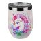 Unicorn Trendy Stainless Steel Tumbler Water Bottle, Travel Mug, Green, GWJ501