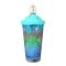 Unicorn Theme BPA Free Plastic Tumbler Water Bottle With Straw & Strap, Insulated Travel Mug, Sea Green, 500ml Capacity, WBD9100