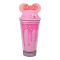 Barbie Plastic Smile Tumbler Water Bottle With Straw, Dark Pink, Bpa Free, Travel Mug