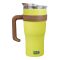 Pompurin Plastic Tumbler Water Bottle With Straw & Handle, Yellow, Insulated Travel Mug, KY8867