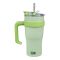 Pochacco Plastic Tumbler Water Bottle With Straw & Handle, Green, Insulated Travel Mug, KY8867