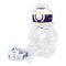 Embrace Planet Cup Plastic Water Bottle With Strap, Blue