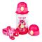 Lotso Toy Story Plastic Water Bottle With Strap, Tea Pink