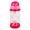 Lotso Toy Story Plastic Water Bottle With Strap, Tea Pink, HC6302