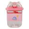 Space Rabbit Plastic Water Bottle With Strap, Pink, YB0773