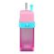 Luggage Travel Cup Plastic Water Bottle With Strap, 450ml Capacity, Pink, YF2307