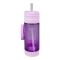 Convex Lens 60Mm Camera Plastic Cup Water Bottle With Strap, Purple, YF2301