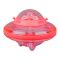 Spaceship Shape Plastic Water Bottle, Pink, TQ-1030