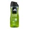 Adidas Pure Game Deep & Aromatic Smoky Woods 3in1 Body, Hair & Face Shower Gel, 400ml