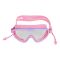 Swimming Goggles For Kids 6-12 Years With Ear Plug, Wide View, Anti Fog & UV, Blue/Pink, 158AF