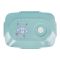 Cinnamoroll Plastic Lunch Box, 3 Compartments, Spoon & Fork, 1100ml, Sea Green, 7.3in (H) x 4.7in (W) x 2in (D), Tq-158