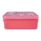 Unicorn Plastic Lunch Box, Dark Pink, 5.9in (H) x 4.1in (W) x 2in (D), Tq28-31