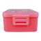 Unicorn Plastic Lunch Box, Dark Pink, 5.9in (H) x 4.1in (W) x 2in (D), Tq28-31