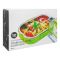 Stainless Steel Lunch Box, 2 Compartments & Cutlery, 980ml, BPA Free, Pink, 6.7in (H) x 3.5in (W) x 2.2in (D), 980-Mc