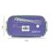 Plastic Lunch Box, 2 Compartments & Cutlery, 1000ml, Purple, 6.3in (H) x 3in (W) x 2.2in (D), Yc9008