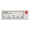 Deli Effortless Stapler, 24/6 & 26/6 Staples, 150 Staple Capacity, 20 Sheet Limit, White, E0367