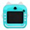 Mini Camera With Printer, Insta Print, Video & Photo Capture, HD Screen, Sea Green, 101326