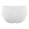 Poppy Everyday Essentials Women's Brief Panty With Side Panel Lace, White, 03