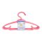 Appollo 11 Inches Premium Hanger, Pink, 6-Pack