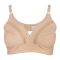 IFG Everyday Essentials 3 Non-Padded, Wireless Cotton Bra, Versatile & Suitable For Various Occasions, Skin, 1-Pack