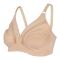 IFG Everyday Essentials 3 Non-Padded, Wireless Cotton Bra, Versatile & Suitable For Various Occasions, Skin, 1-Pack