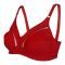 IFG Everyday Essentials 3 Non-Padded, Wireless Cotton Bra, Versatile & Suitable For Various Occasions, Maroon, 1-Pack