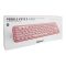 Logitech Pebble Key 2 Multi-Device Wireless Portable Keyboard, 36M Battery Life, Rose, K380S, 920-011755