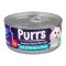 Purrs Premium Natural Cat Food, Fish & Shrimp In Broth, 130g