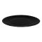 Table Top 10.5" Inches Klair Flat Plate, Black