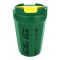 Stainless Steel Insulated Travel Mug With Portable Rope, 330ml, 13cm (H) x 8.5cm (W), Green, Ideal For Tea, Water & Coffee