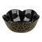 Urban Trends Star Bowl, Black, SB-01